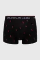 czarny Polo Ralph Lauren bokserki 3-pack
