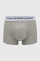 szürke Polo Ralph Lauren boxeralsó 3 db