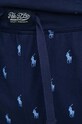 Polo Ralph Lauren spodnie piżamowe bawełniane 714899500 granatowy