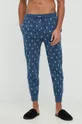 mornarsko modra Bombažne pižama hlače Polo Ralph Lauren Moški