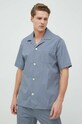 Βαμβακερές πιτζάμες Polo Ralph Lauren 714899503 σκούρο μπλε SS24