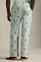 Polo Ralph Lauren spodnie piżamowe bawełniane 714899509 beżowy AW25