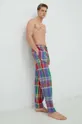 červená Bavlnené pyžamové nohavice Polo Ralph Lauren Pánsky