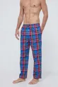 Хлопковые пижамные брюки Polo Ralph Lauren мультиколор
