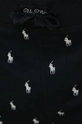 črna Bombažne pižama kratke hlače Polo Ralph Lauren