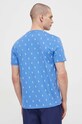 Oblečenie Bavlnené pyžamové tričko Polo Ralph Lauren 714899612 modrá