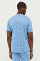 Polo Ralph Lauren t-shirt piżamowy bawełniany 714899612 niebieski AW23