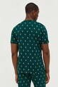 Oblečenie Bavlnené pyžamové tričko Polo Ralph Lauren 714899612 zelená