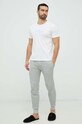 Pamučna pidžama kratkih rukava Polo Ralph Lauren 714899613 bijela AW23
