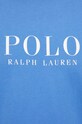 Bavlnené pyžamové tričko Polo Ralph Lauren 714899613 modrá