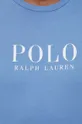 modrá Bavlnené pyžamové tričko Polo Ralph Lauren