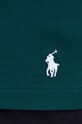 Хлопковая пижамная футболка Polo Ralph Lauren зелёный 714899613