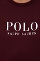 Bavlnené pyžamové tričko Polo Ralph Lauren 714899613 burgundské