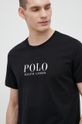 Polo Ralph Lauren t-shirt piżamowy bawełniany 714899613 czarny