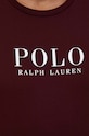 Bavlněná košile s dlouhým rukávem Polo Ralph Lauren 714899614 burgundské