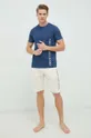 Polo Ralph Lauren t-shirt piżamowy granatowy