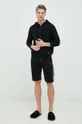 Pižama kratke hlače Polo Ralph Lauren črna