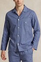 Odzież Polo Ralph Lauren piżama bawełniana 714899627 niebieski