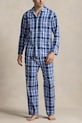 Polo Ralph Lauren pijama din două piese pentru bărbați din bumbac albastru 714899627