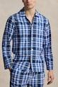 Îmbrăcăminte Polo Ralph Lauren pijama din două piese pentru bărbați din bumbac 714899627 albastru