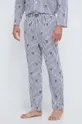 tmavomodrá Bavlnené pyžamo Polo Ralph Lauren