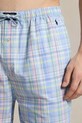 Polo Ralph Lauren dvodelna moška bombažna pižama modra 714899627