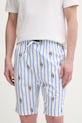 Polo Ralph Lauren szorty piżamowe męskie bawełniane wzorzyste niebieski 714899636