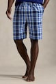Polo Ralph Lauren szorty piżamowe bawełniane wzorzyste niebieski 714899636
