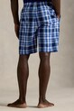 Polo Ralph Lauren szorty piżamowe bawełniane 714899636 niebieski AW25