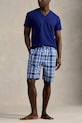 Odzież Polo Ralph Lauren szorty piżamowe bawełniane 714899636 niebieski
