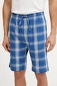 Bavlněné pyžamové šortky Polo Ralph Lauren spodní modrá 714899636