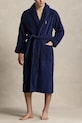 Pamučni kućni orgtač Polo Ralph Lauren pletivo mornarsko plava 714899683