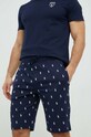 Odzież Polo Ralph Lauren piżama bawełniana 714903818 granatowy