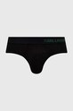 Karl Lagerfeld slipy 3-pack czarny 230M2102