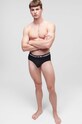 Slip gaćice Karl Lagerfeld 3-pack 230M2104 crna