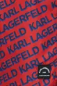 czerwony Karl Lagerfeld szorty kąpielowe