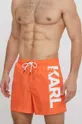 arancione Karl Lagerfeld pantaloncini da bagno Uomo