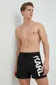 Karl Lagerfeld szorty kąpielowe czarny