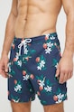 Abercrombie & Fitch szorty kąpielowe granatowy KI133.3068.222