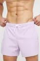 Kopalne kratke hlače Abercrombie & Fitch vijolična