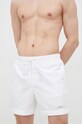 Calvin Klein szorty kąpielowe KM0KM00812.PPYX biały SS23