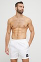 Calvin Klein szorty kąpielowe KM0KM00819.PPYX biały SS23