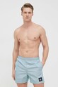 Plavkové šortky Calvin Klein KM0KM00819.PPYX modrá SS23