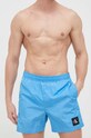 Calvin Klein szorty kąpielowe niebieski KM0KM00819.PPYX