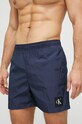 Calvin Klein szorty kąpielowe granatowy KM0KM00819.PPYX