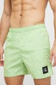 Calvin Klein szorty kąpielowe zielony KM0KM00819.PPYX