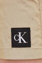 Calvin Klein szorty kąpielowe beżowy KM0KM00819.PPYX