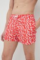 Kratke hlače za kupanje Calvin Klein KM0KM00802.PPYX crvena SS23