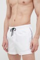 Calvin Klein szorty kąpielowe Planet friendly biały KM0KM00811.PPYX