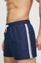 Calvin Klein szorty kąpielowe Planet friendly granatowy KM0KM00811.PPYX